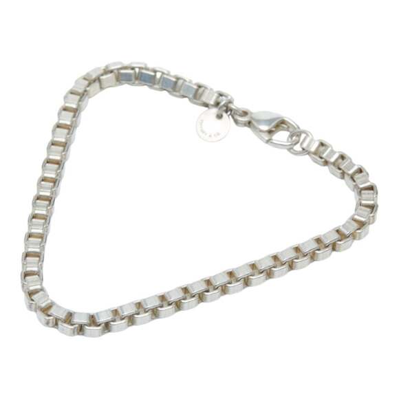 Tiffany & Co. Venetian Bracelet, SV925 Silver, Women's
